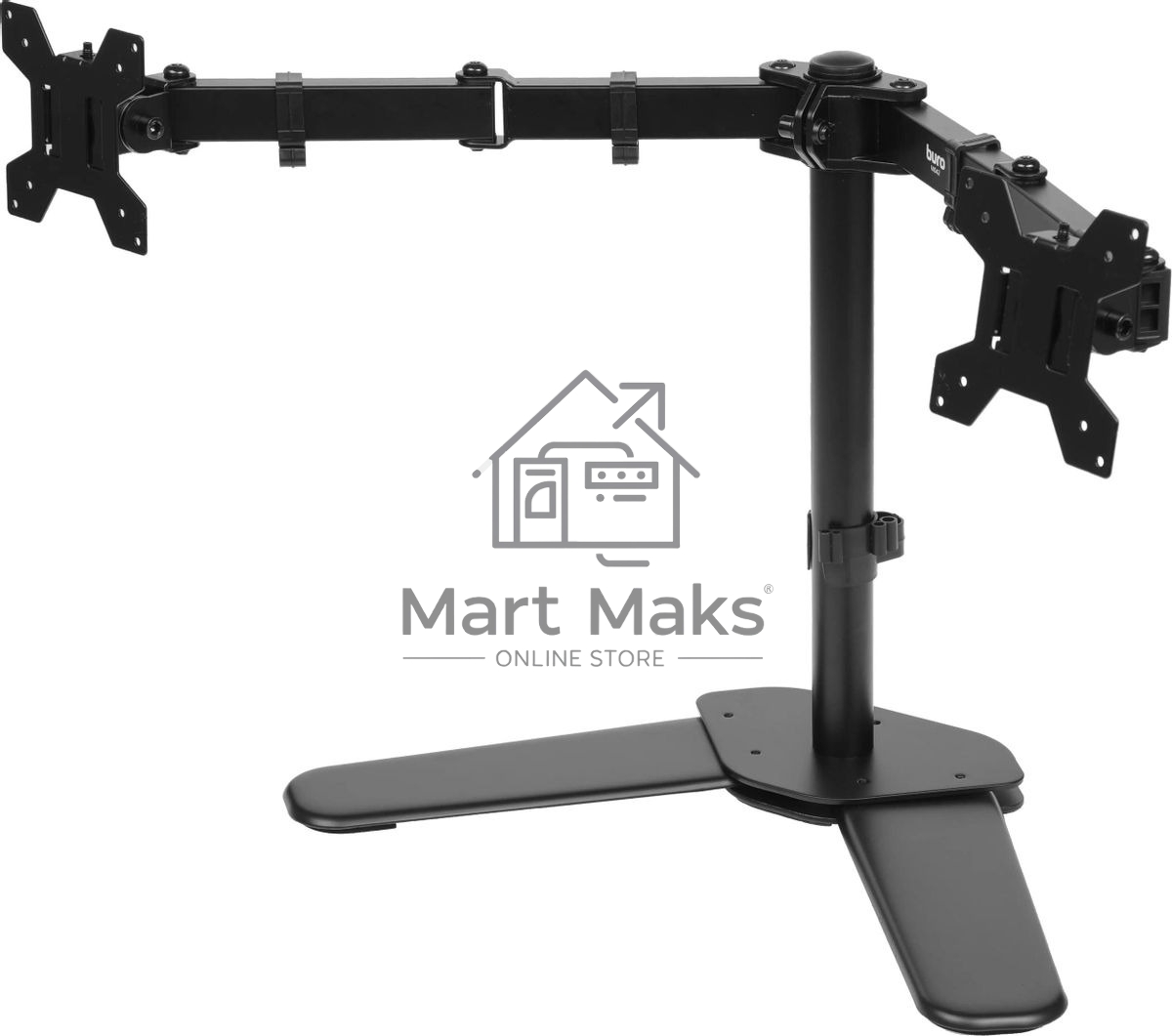 Кронштейн для мониторов ЖК Buro M042 черный 17