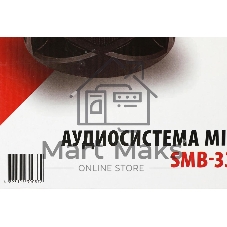Акустическая система SUPRA SMB-330, 20Вт, с караоке, Bluetooth, FM, USB, черный