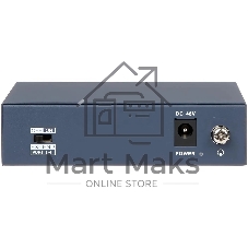 Коммутатор Hikvision DS-3E1105P-EI, 4×100 Мбит/с PoE+ + 1×100 Мбит/с, настраиваемый
