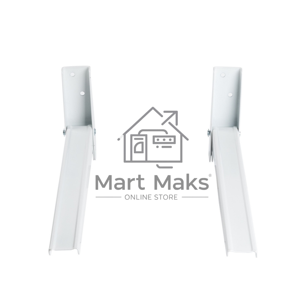 Кронштейн для СВЧ-печей Kromax MICRO-4 new белый, max 20 кг, настенный, от стены 310 мм.