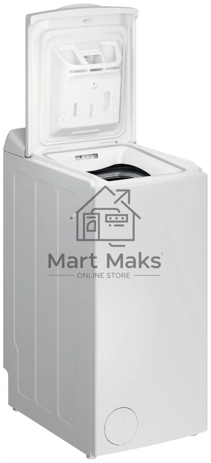 Стиральная машина Indesit BTW L60400 белый, загрузка вертикальная 6 кг, 1000 об/мин., класс: А