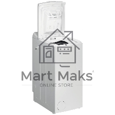 Стиральная машина Indesit BTW L60400 белый, загрузка вертикальная 6 кг, 1000 об/мин., класс: C