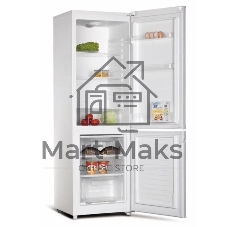 Холодильник Kraft KF-DF205W белый двухкамерный 166/64л морозилка снизу