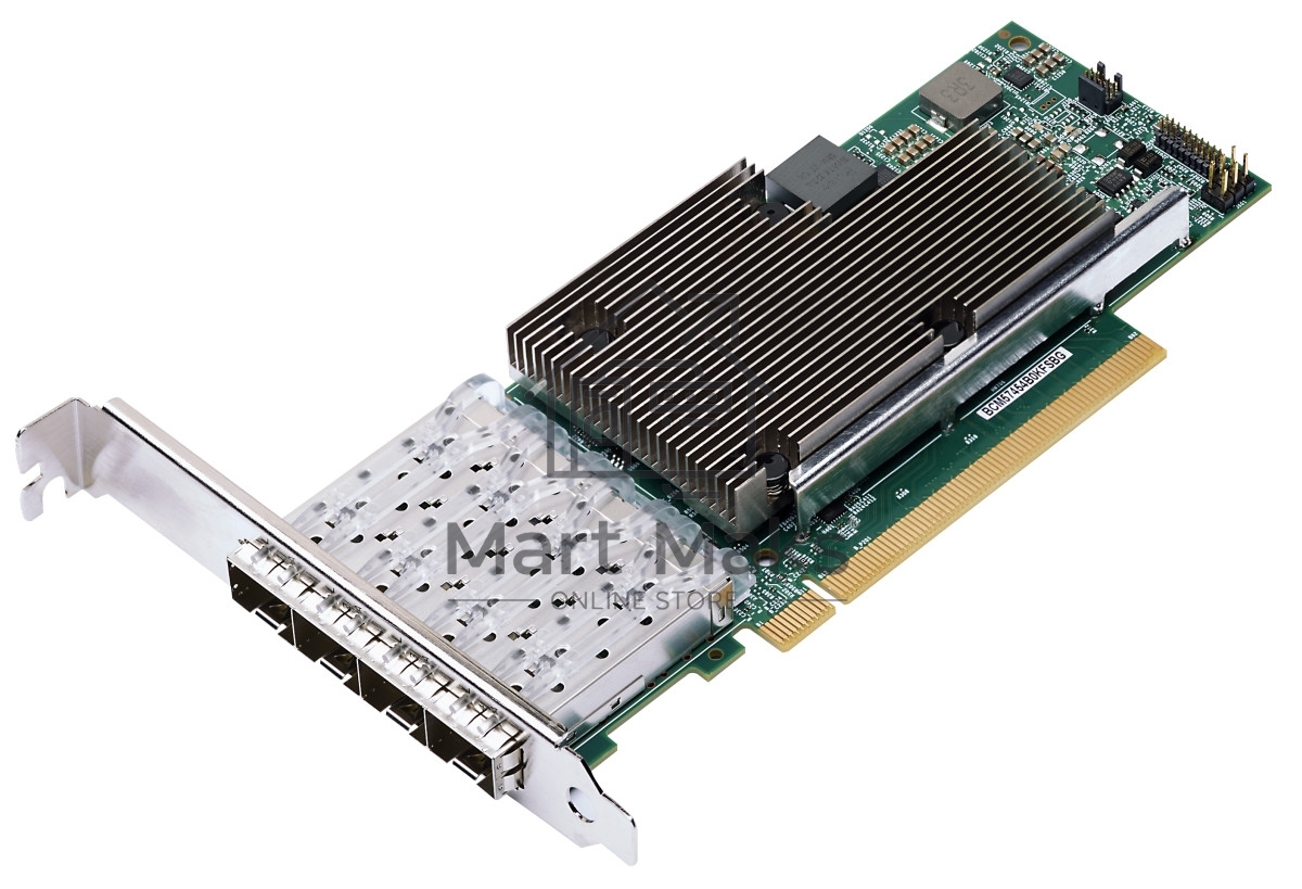 Сетевой адаптер Lenovo ThinkSystem Broadcom 57454 10/25GbE SFP28 4-port PCIe Ethernet Adapter V2