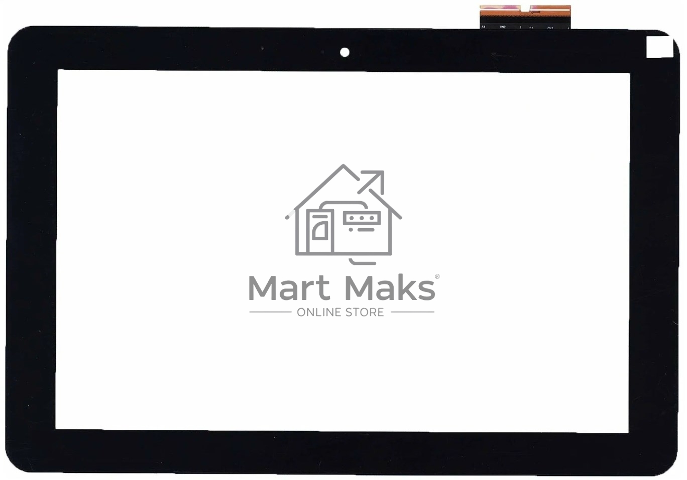 Сенсорное стекло (тачскрин) для Asus Transformer Book T101HA, черное