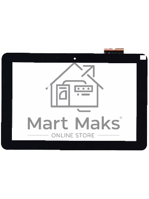 Сенсорное стекло (тачскрин) для Asus Transformer Book T101HA, черное