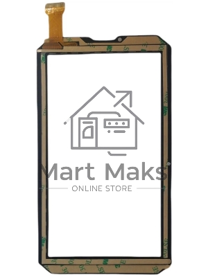 Сенсорное стекло (тачскрин) для Prestigio Muze 4667 3G, черное
