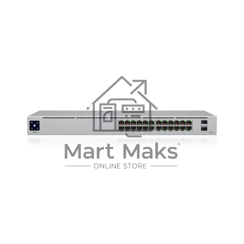 Коммутатор UBIQUITI USW-24-POE 24PORT 1000M 2SFP POE