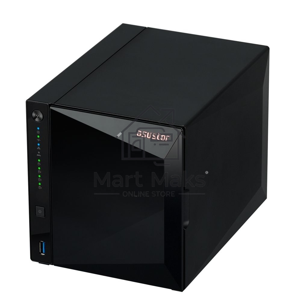 Сетевой накопитель ASUSTOR AS3304T V2/ASUSTOR/4/BAY/EU/2GD4 