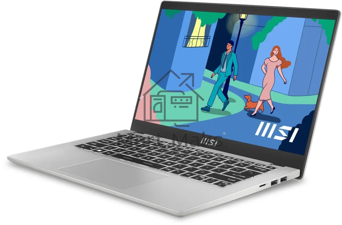 Ультрабук MSI Modern 14 C12MО-688RU Core i7 1255U 16Gb SSD512Gb Intel Iris Xe graphics 14