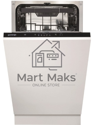 Встраиваемая посудомоечная машина Gorenje GV520E10, черный, 44.8 см, 11 компл., 47 дБ, класс A++