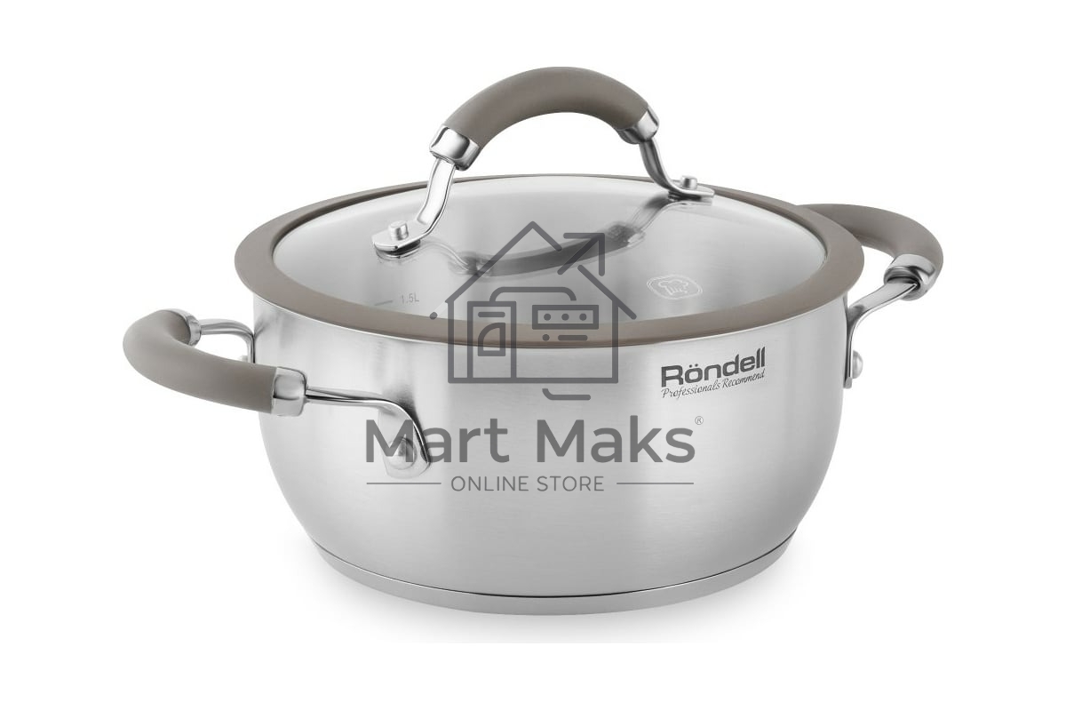 Кастрюля Rondell RDS-754 Balance с крышкой 20см