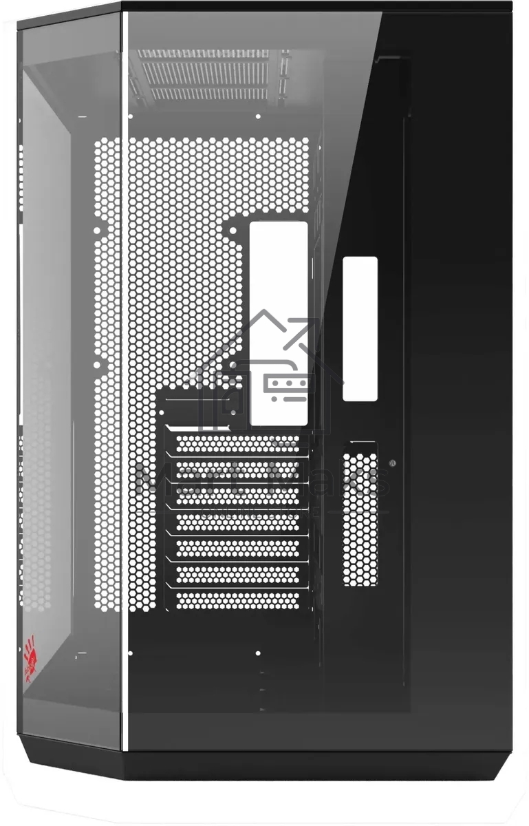 Компьютерный корпус Bloody BD-CC109 черный без БП ATX 10x120mm 2xUSB3.0 audio