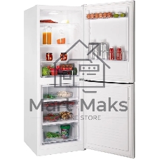 Холодильник Nordfrost NRB 151 W белый двухкамерный 170/115 л морозилка снизу, ручная разморозка