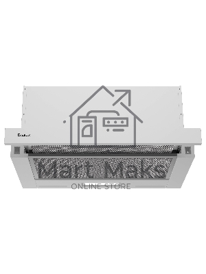 Вытяжка встраиваемая Evelux TEL 50 W белый, 50 см, 710 куб. м/ч, 47 дБ