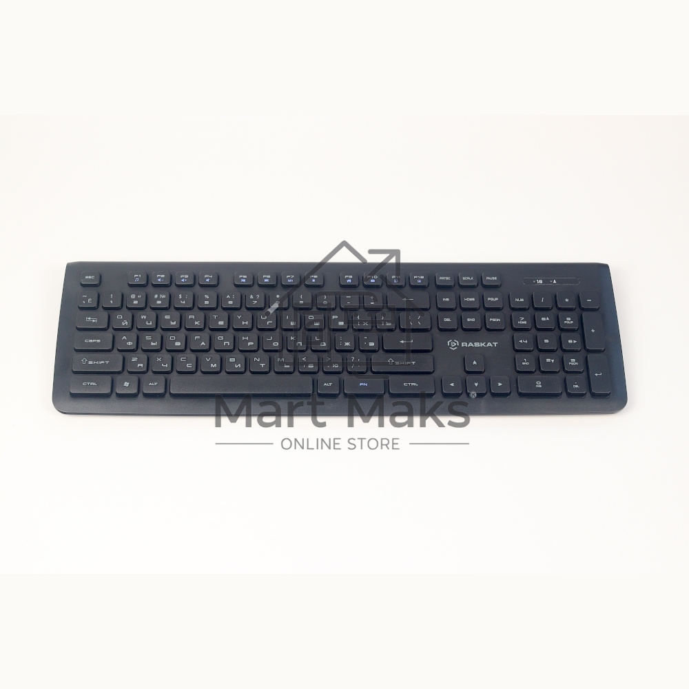 Комплект клавиатура и мышь ACD Комплект беспроводной Raskat BX6200 ACD-BX6200-RBB Клавиатура Raskat AX620 черная, 103 клавиши, ACD-BX6200-RBB защита от влаги, Мышь Raskat MX36 черная, оптическая, 1200dpi, 3 кнопки, 2.4GHz USB Nano до 10м, brown box 20
