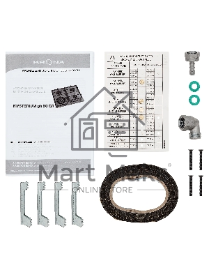 Газовая варочная панель Krona MYSTERIUM gh 60 GR серый