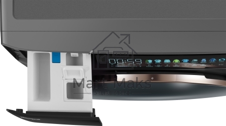 Стиральная машина Weissgauff WM 58411 Direct Drive Inverter Premium Steam Grey серая, загрузка фронтальная 11кг, 1400 об/мин., класс: A+++