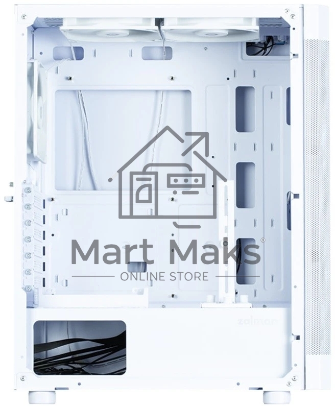 Компьютерный корпус ZALMAN i4, ATX, белый, FRONT MESH, SIDE MESH, 2x3.5