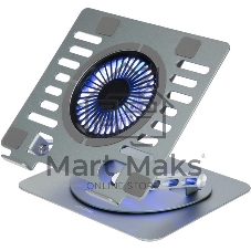 Подставка для ноутбука Digma D-NCP170-1xRGb110-360 17