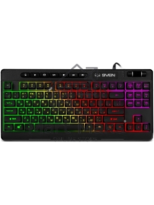 Клавиатура SVEN KB-G8200 проводная, USB Type-A, чёрный