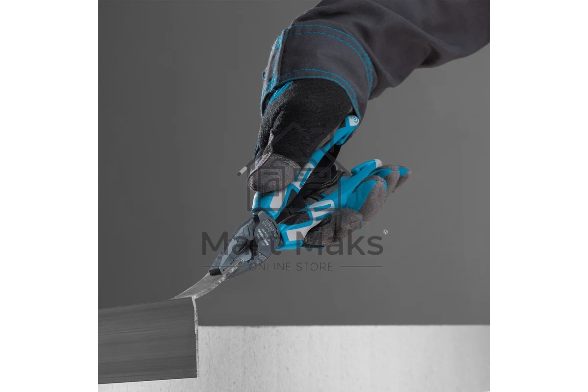 Плоскогубцы Gross 16973 комбинированные, 180 мм, трехкомпонентные рукоятки