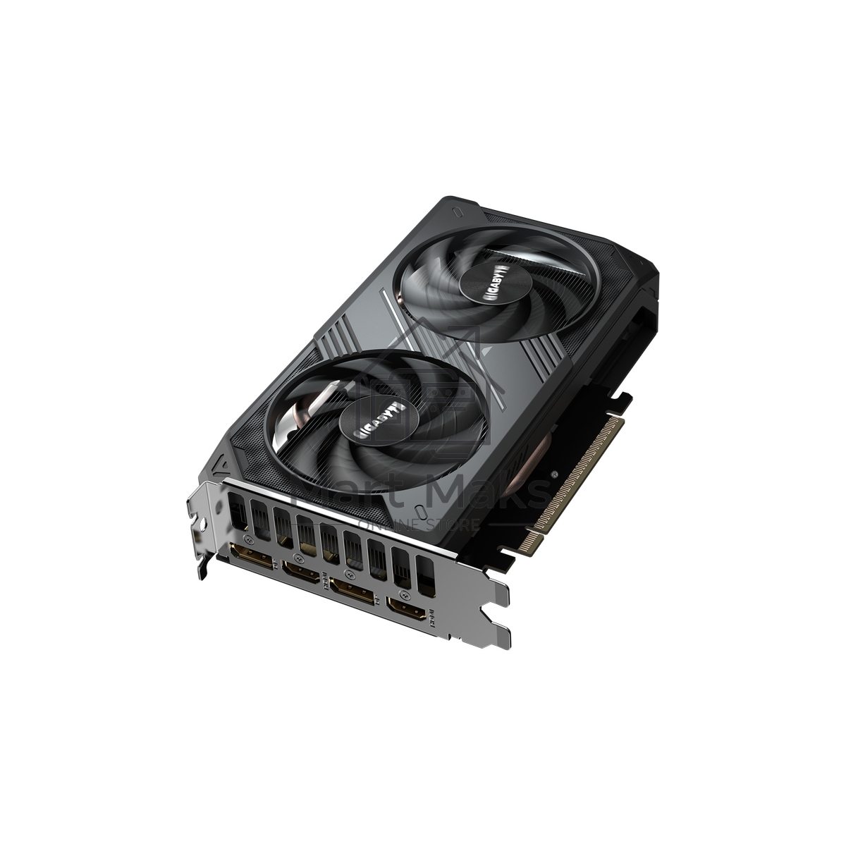 Видеокарта Gigabyte GeForce RTX 5050 Windforce OC, NVIDIA RTX 5050, 8 ГБ GDDR6, 128 бит, PCI-e 5.0, 1xHDMI, 2xDP, 2587 МГц