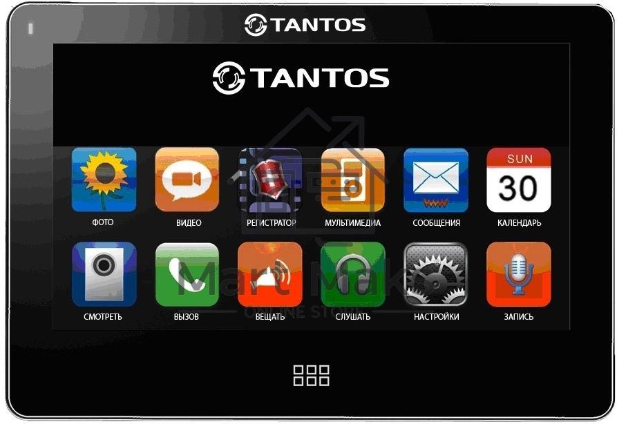 Видеодомофон Tantos Neo Slim черный