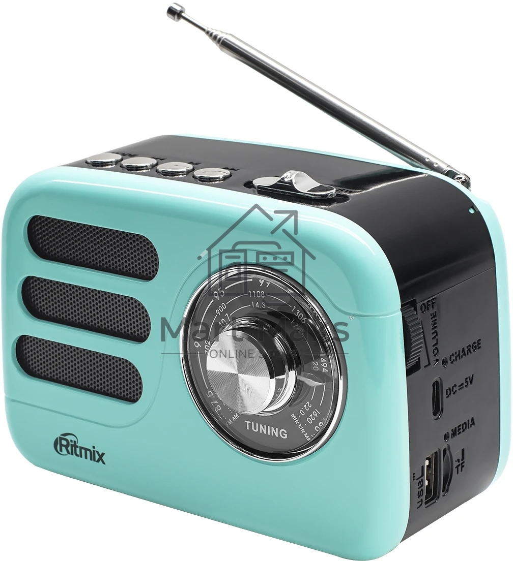 Радиоприемник Ritmix RPR-033 AZURE