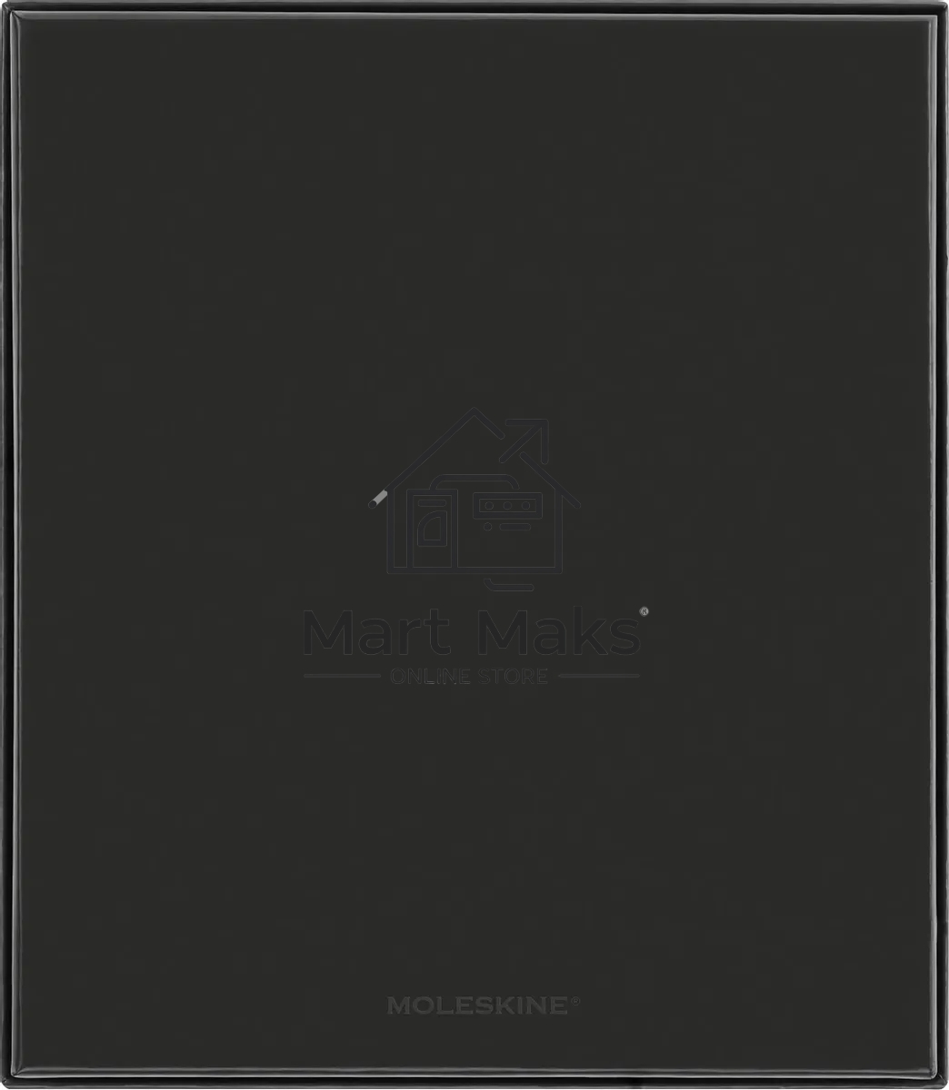 Набор Moleskine блокнот/ручка блокнот: Classic Large линейка черный