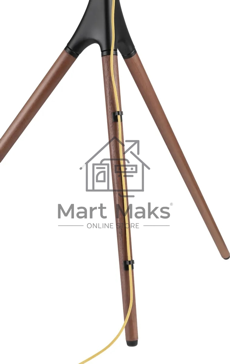 Подставка для телевизора Cactus CS-ST1246BKWN черный/орех, 45