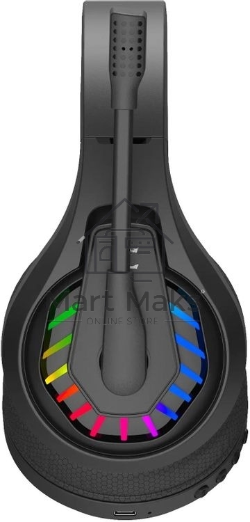 Гарнитура проводная с микрофоном A4Tech Bloody GR230 черный накладные BT оголовье (GR230)