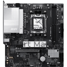 Материнская плата MSI PRO B850M-B GEN4, AM5, AMD B850, 2xDDR5 (до 128 ГБ), 4xSATA, 2xM.2 (1xPCIe 5.0, 1xPCIe 4.0), 1xPCIe 4.0 x16, 1xPCIe x1, 1xHDMI, 1xDP, 1x2.5Gb LAN, 1xUSB-C 5Gbps, 3xUSB-A 5Gbps, 2xUSB-A 2.0, 3x3.5 мм, 7.1, чёрный/серебристый, mATX