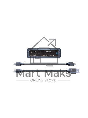 Конвертер Infobit [iTrans DU-TR-22C] (приемник/передатчик) Dante - USB Аудио 2 -канальный, порт USB-C.1xRJ45(Dante). Питание PoE.