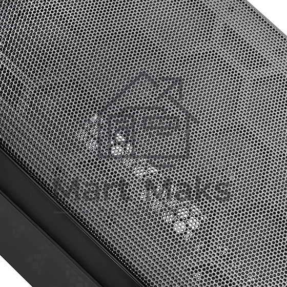 Компьютерный корпус Silverstone SST-PS15B-PRO Precision Mini Tower Micro ATX Computer Case, tempered glass, 2x 120mm ARGB, 1x ARGB Controller, black
