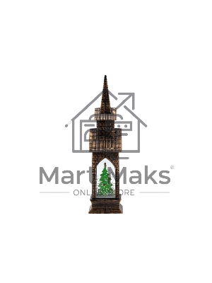Светильник декоративный (фигура) Neon-night Башня с эффектом снегопада и подсветкой