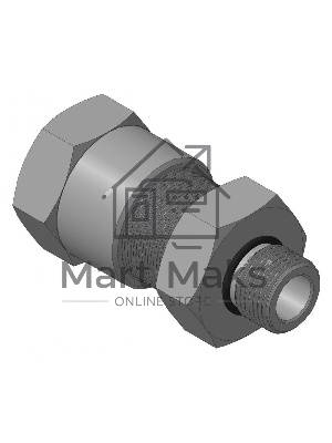Ввод кабельный с резьбой М20х1,5 мм для прокладки кабеля в металлорукаве РЗ-ЦП-20