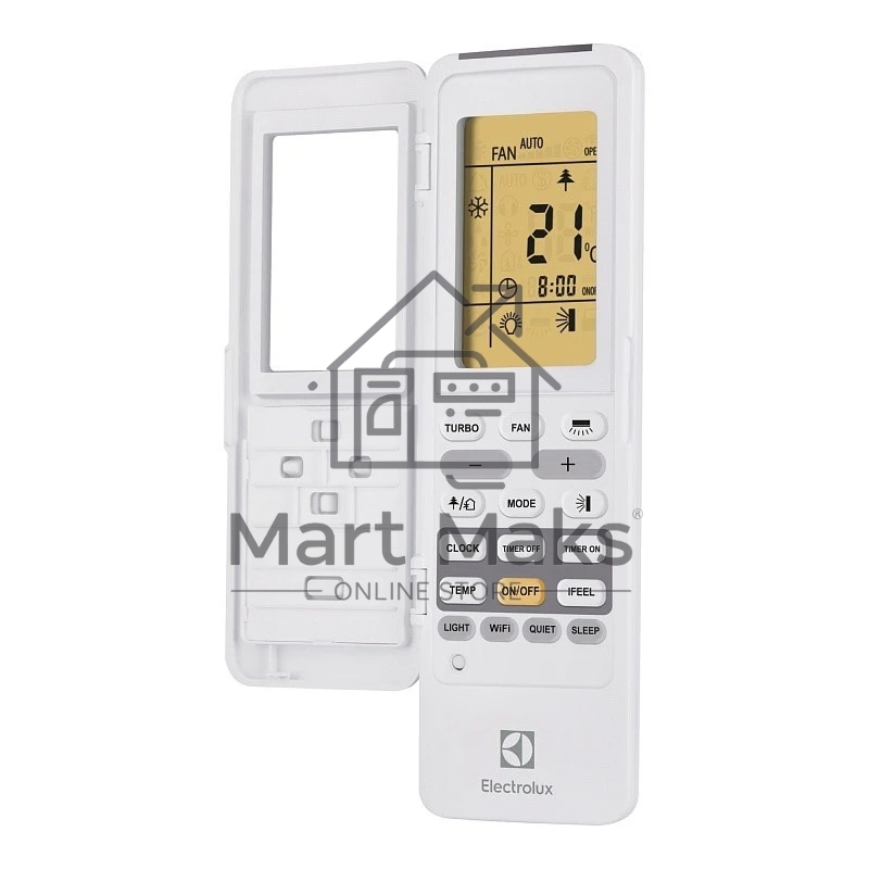 Блок внутренний сплит-системы Electrolux EACS/I-18HVI/N8_21Y/in инвертор, 18000 BTU, 50 м², 33 дБ, охлаждение, обогрев, осушение, белый