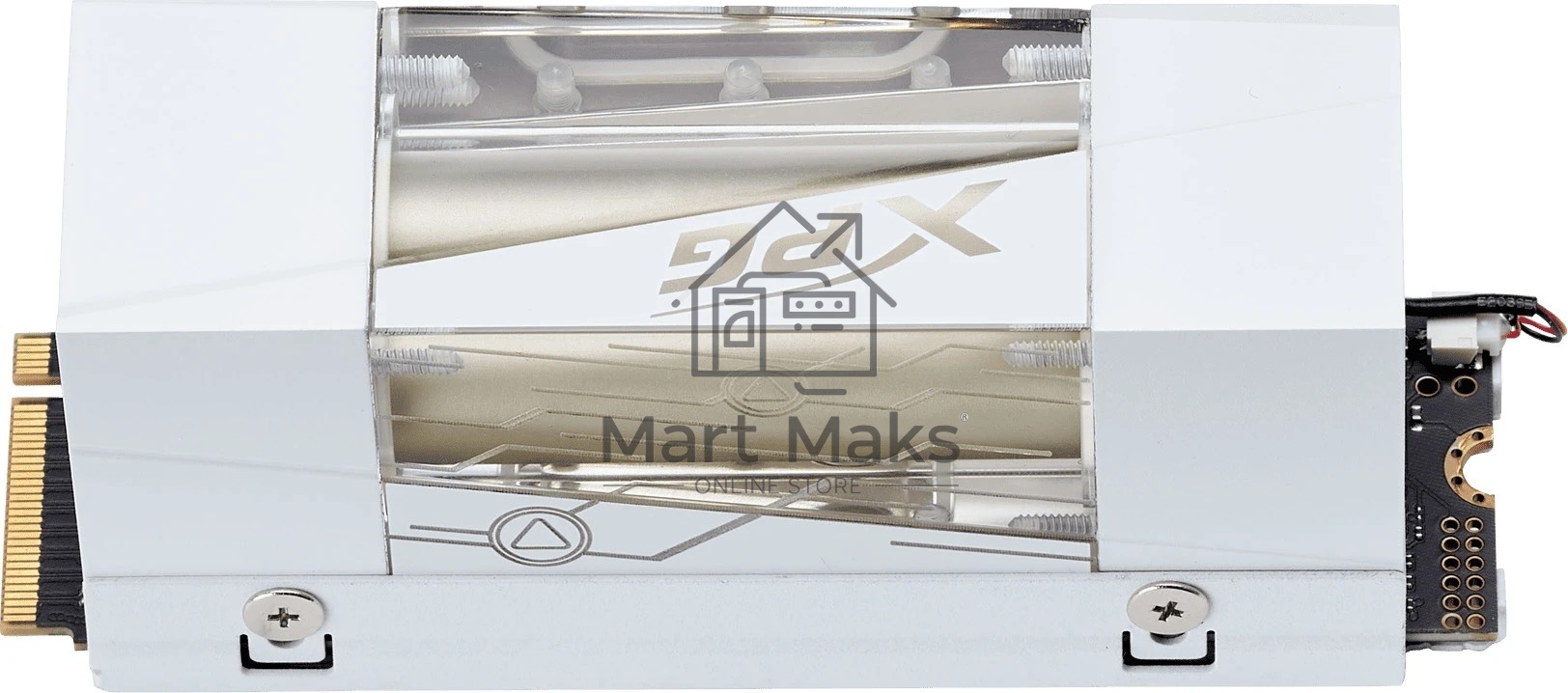 Твердотельный накопитель ADATA SSD XPG MARS 980 STORM, 2000GB, M.2(22x80mm), NVMe, PCIe 5.0 x4, 3D NAND, R/W 14000/13000MB/s, IOPs 2 000 000/1 650 000, TBW 1480, DWPD 0.4, with Heat Sink (5 лет)