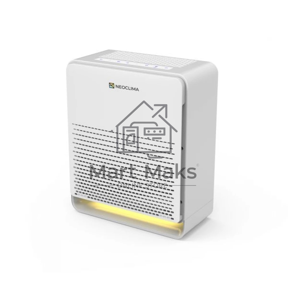 Очиститель воздуха Neoclima NP600W белый, 60 м², HEPA-фильтр, угольный фильтр, ионизация