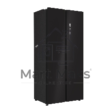 Холодильник Lex LSB525BLID черный двухкамерный 304/206л морозилка сбоку, No Frost, Side by Side