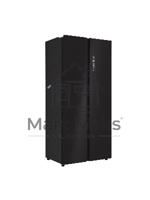 Холодильник Lex LSB525BLID черный двухкамерный 304/206л морозилка сбоку, No Frost, Side by Side