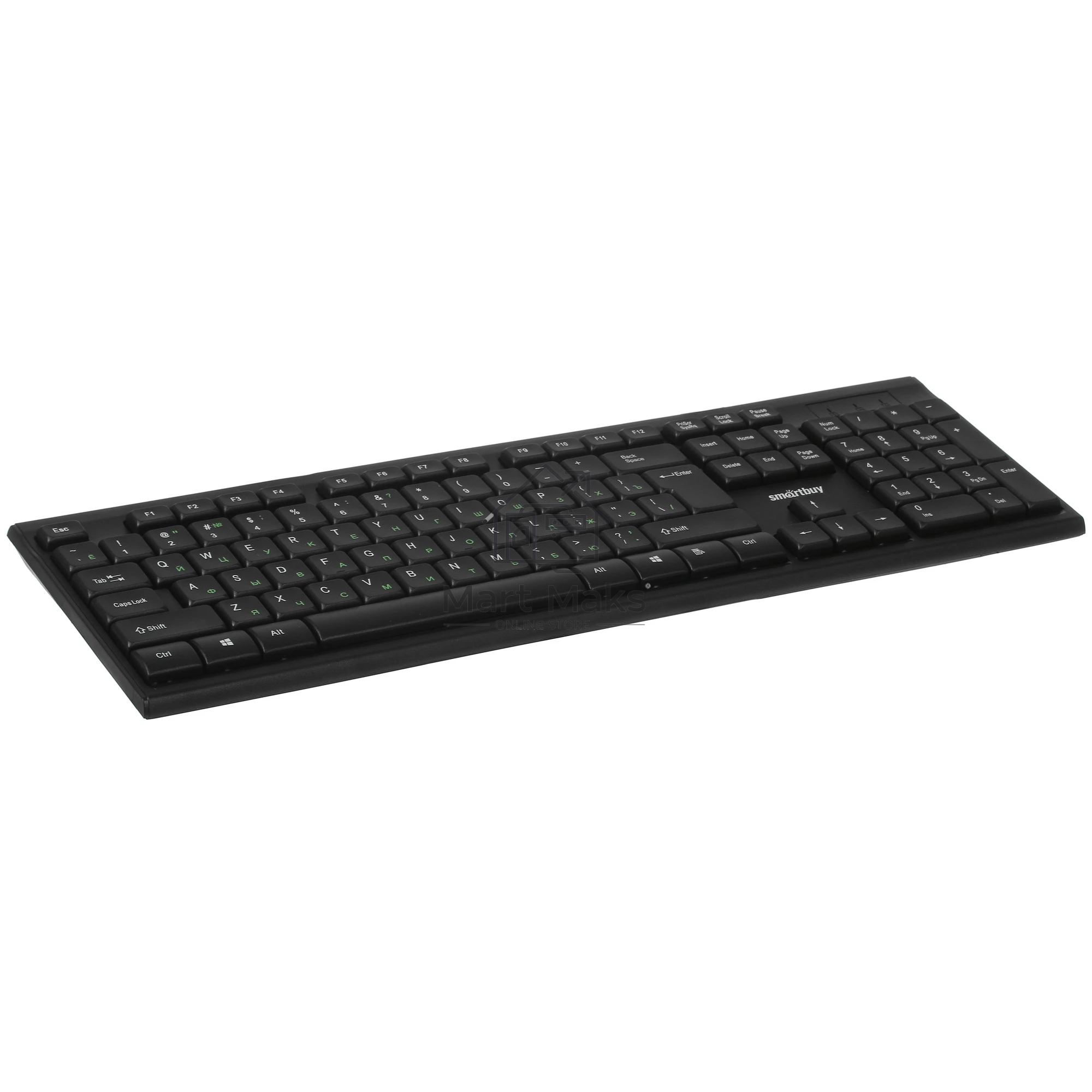 Клавиатура проводная Smartbuy ONE 114 USB черная (SBK-114U-K)