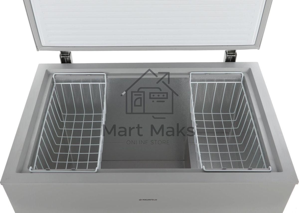 Морозильный ларь Maunfeld MFL300GR, серый, 292л