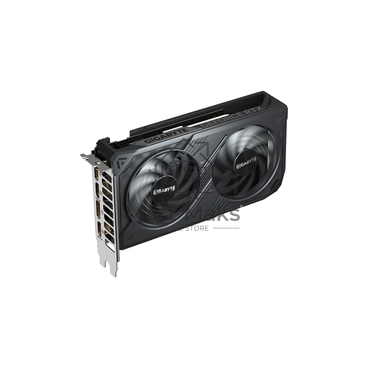 Видеокарта Gigabyte GeForce RTX 5050 Windforce OC, NVIDIA RTX 5050, 8 ГБ GDDR6, 128 бит, PCI-e 5.0, 1xHDMI, 2xDP, 2587 МГц
