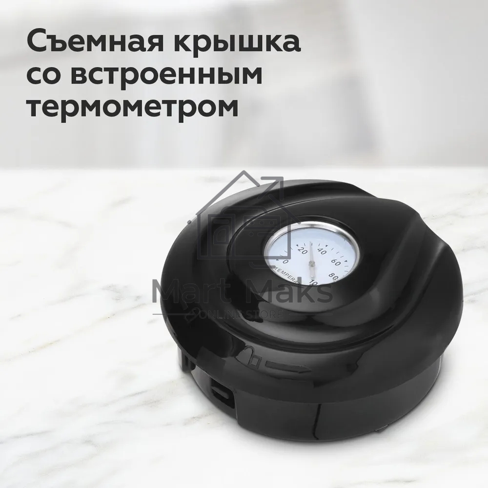 Чайник BQ KT1709S черный. Мощность:1800/Объем:1,5