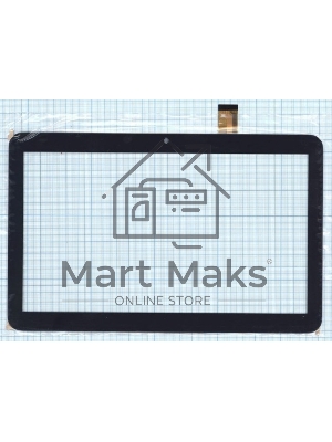 Сенсорное стекло (тачскрин) ZJ-70065G, черное