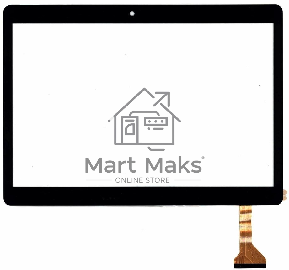 Сенсорное стекло (тачскрин) для Prestigio MultiPad Wize PMT3096 1069A4, черное