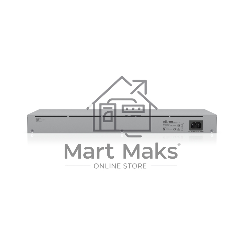Коммутатор UBIQUITI USW-24-POE 24PORT 1000M 2SFP POE