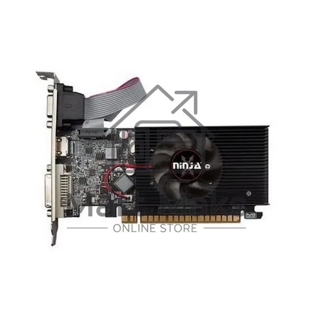Видеокарта GT610 1GB 64-Bit DDR3 DVI HDMI CRT 1FAN RTL
